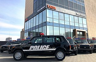 LADA 4х4 – выбор полиции Монголии!